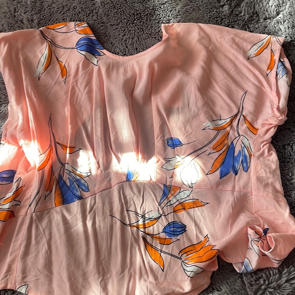 Pink blouse